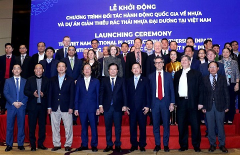 Launching ceremony: the Vietnam National Plastic Action Partnership (NPAP) and the 