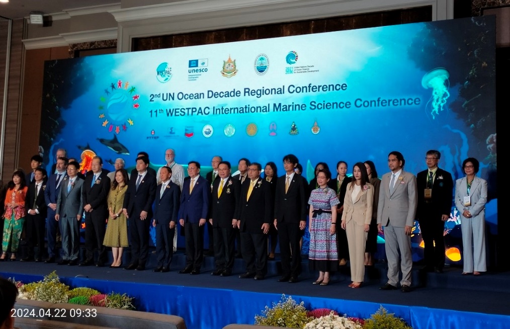 Việt Nam tham dự Hội nghị khu vực lần 2 về Thập kỷ Đại dương của Liên hiệp quốc và Hội nghị Khoa học biển quốc tế IOC/WESTPAC lần thứ 11, tại Bangkok, Thái Lan